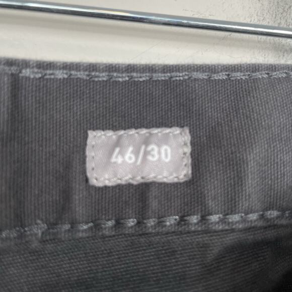 Ariat Rebar M4 Double Front Pants Men 46x30 Gray Canvas Relaxed Straight Utility - Picture 4 of 16